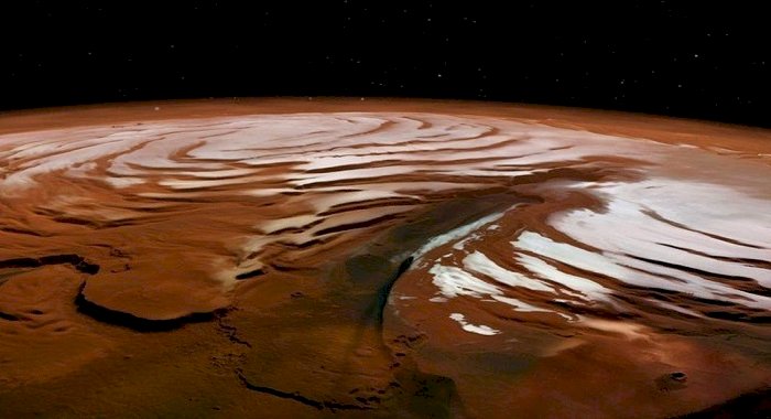 Descoperire importantă. Lacuri subterane cu apă lichidă, detectate pe Marte