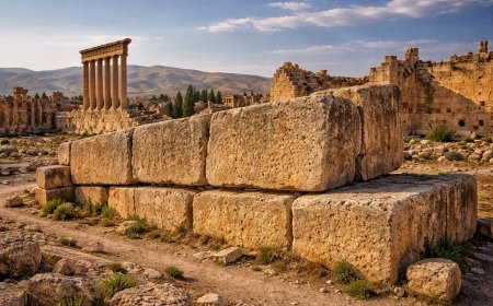 Misterul blocurilor de piatră de la Baalbek – Enigma gigantilor din Antichitate